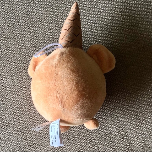 Smooshimals plush. Ice cream Cone Bear - Picture 5 of 7